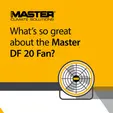 Master DF 20 ventilatore potente, durevole e versatile