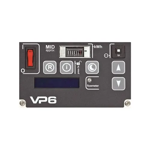 Aerial VP 6 eDry control panel