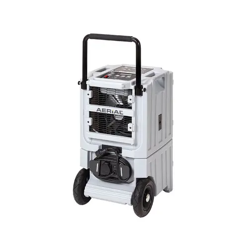 Deshumidificador Aerial AD 740 con el mango hacia arriba