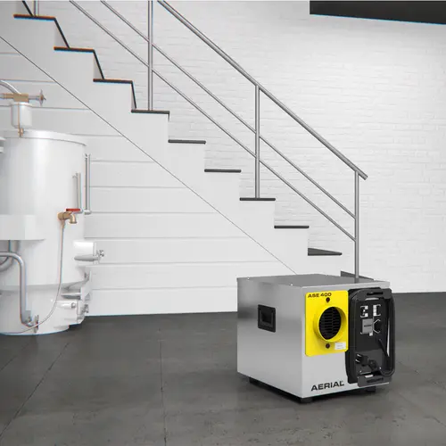 Aerial ASE 400 adsorption dehumidifier video