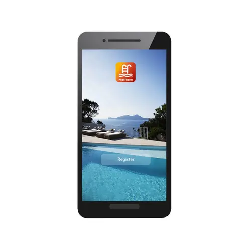 Pool Therm App home screen