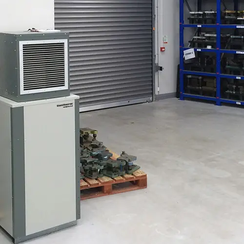 Calorex DH 150 metal parts storage