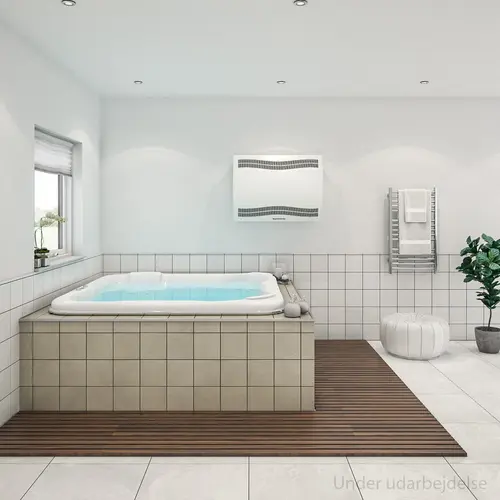 Dantherm CDP 50 spa installation