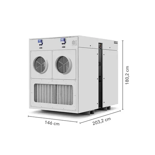 Dantherm TTR 12000 dimensions