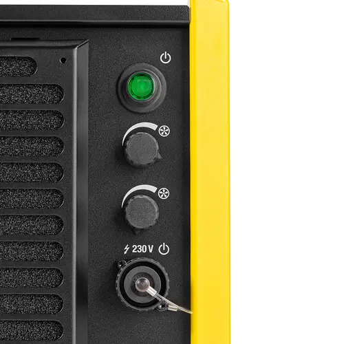 Trotec TTR 500 D Bedienfeld