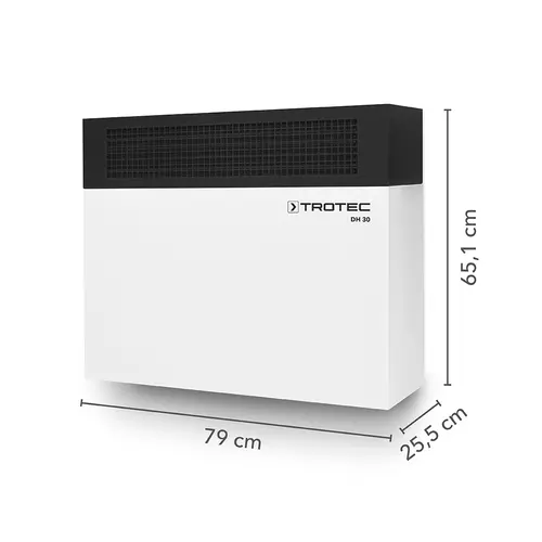 Trotec DH 30 dimensions