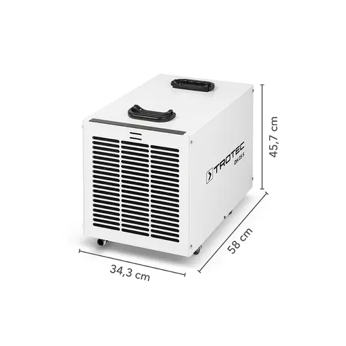 Trotec DH 25 S dimensions
