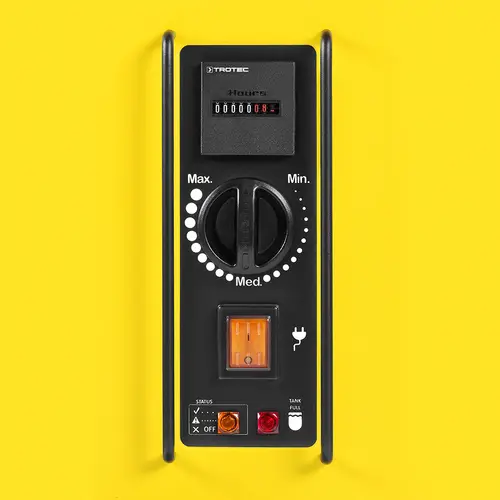 Trotec TTK 125 S operation panel