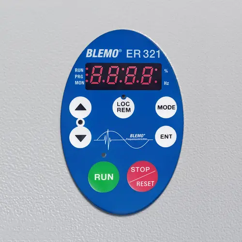 Trotec TTW 100000 EX frequency converter operation panel