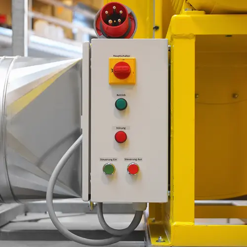 Trotec TFV 600 operation panel