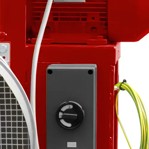 Trotec TFV 300 EX operation panel