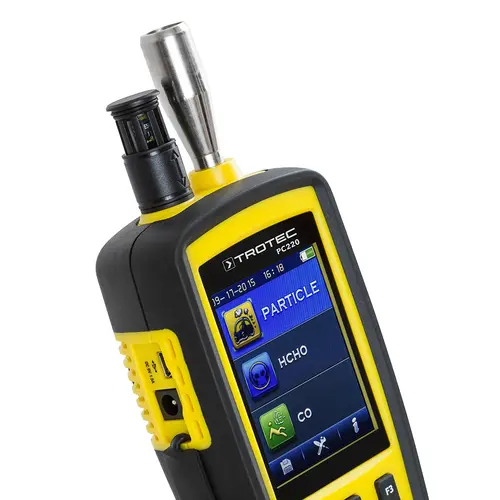 Trotec particle counter PC220 detail 2