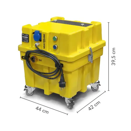 Trotec WA 4i Multi Qube dimensions