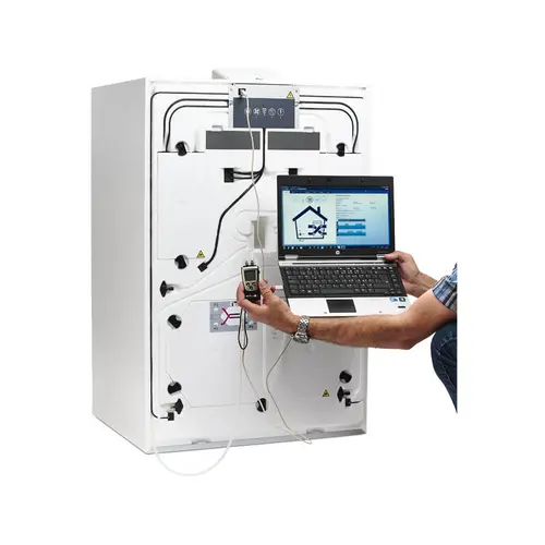 Dantherm HCV calibration via pc tool