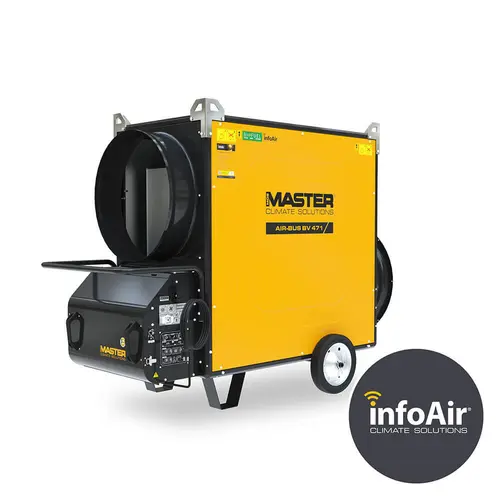 Master BV 471 SE – calentadores de aire indirectos de gasóleo - de 1 vía