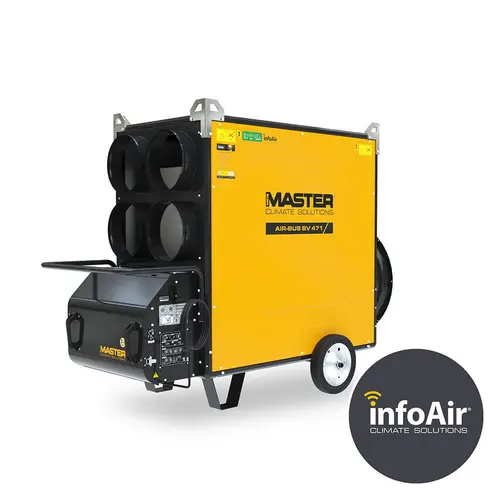 Master BV 471 SE – calentadores de aire indirectos de gasóleo - de 4 vías