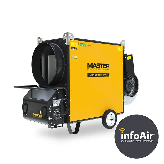 Master BV 471 SRE – calentadores de aire indirectos de gasóleo - de 1 vía