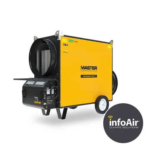 Master BV 691 SE – calentadores de aire indirectos de gasóleo - de 1 vía
