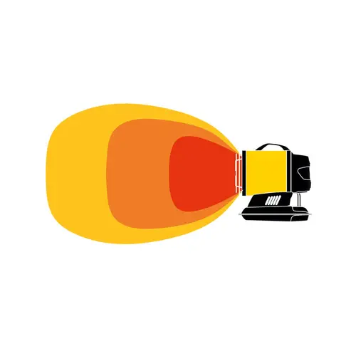 Diagram over Master DC 61-stråling