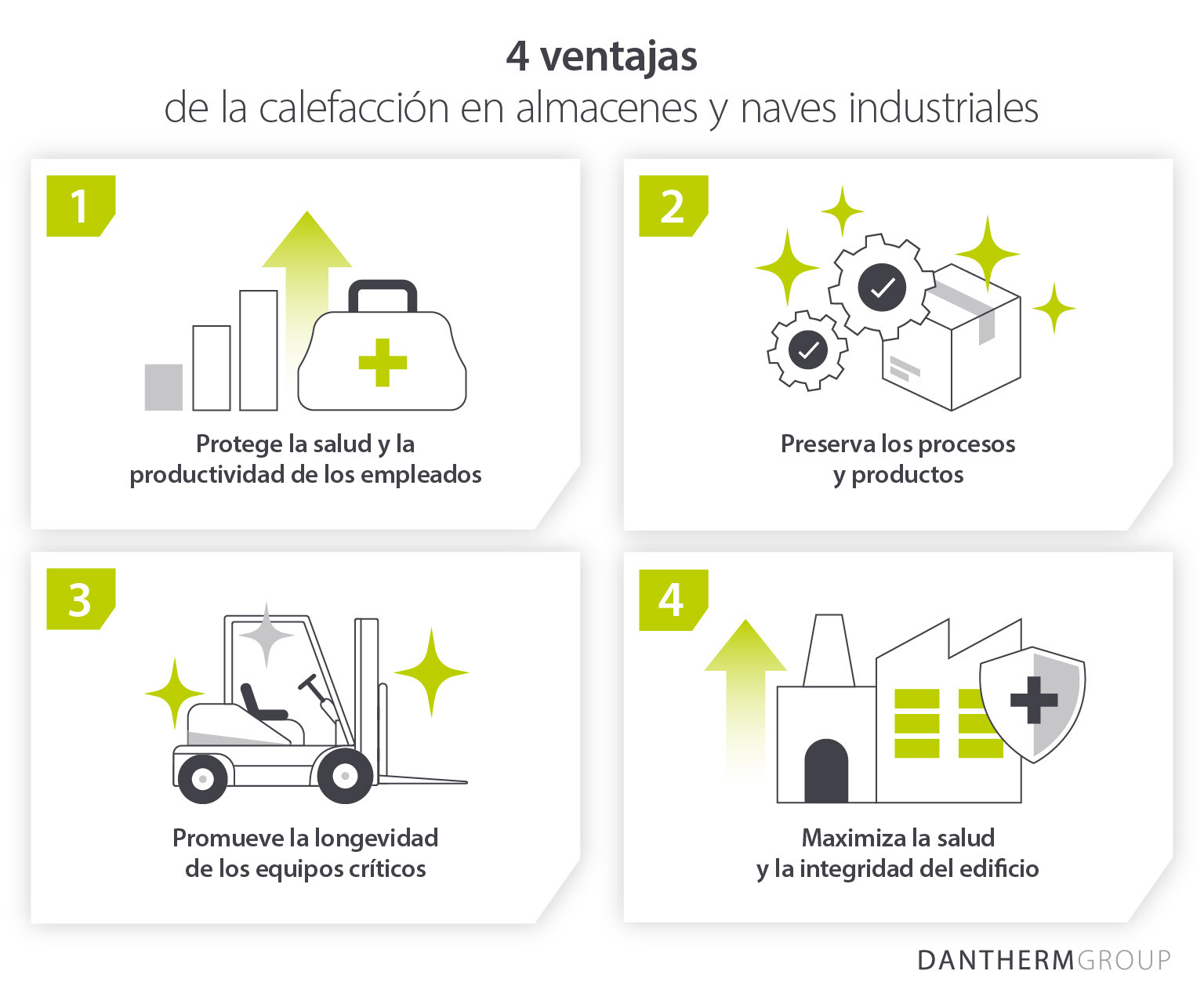 4 ventajas de la calefacción de almacenes y naves industriales