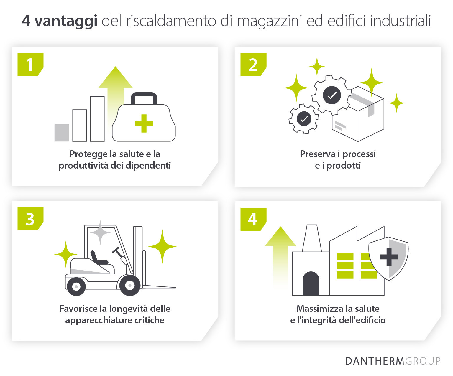 4 vantaggi del riscaldamento di magazzini ed edifici industriali