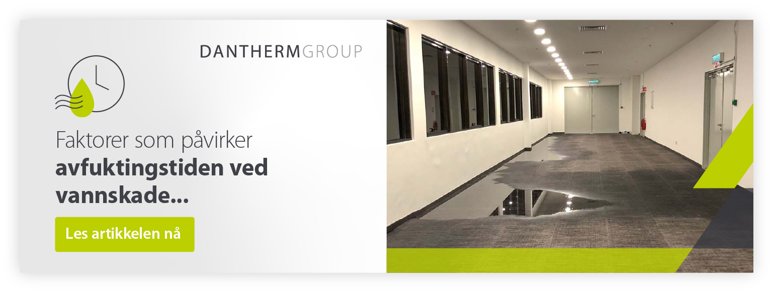 Faktorer som påvirker tørketiden ved vannskader - lenke til Insight-artikkel
