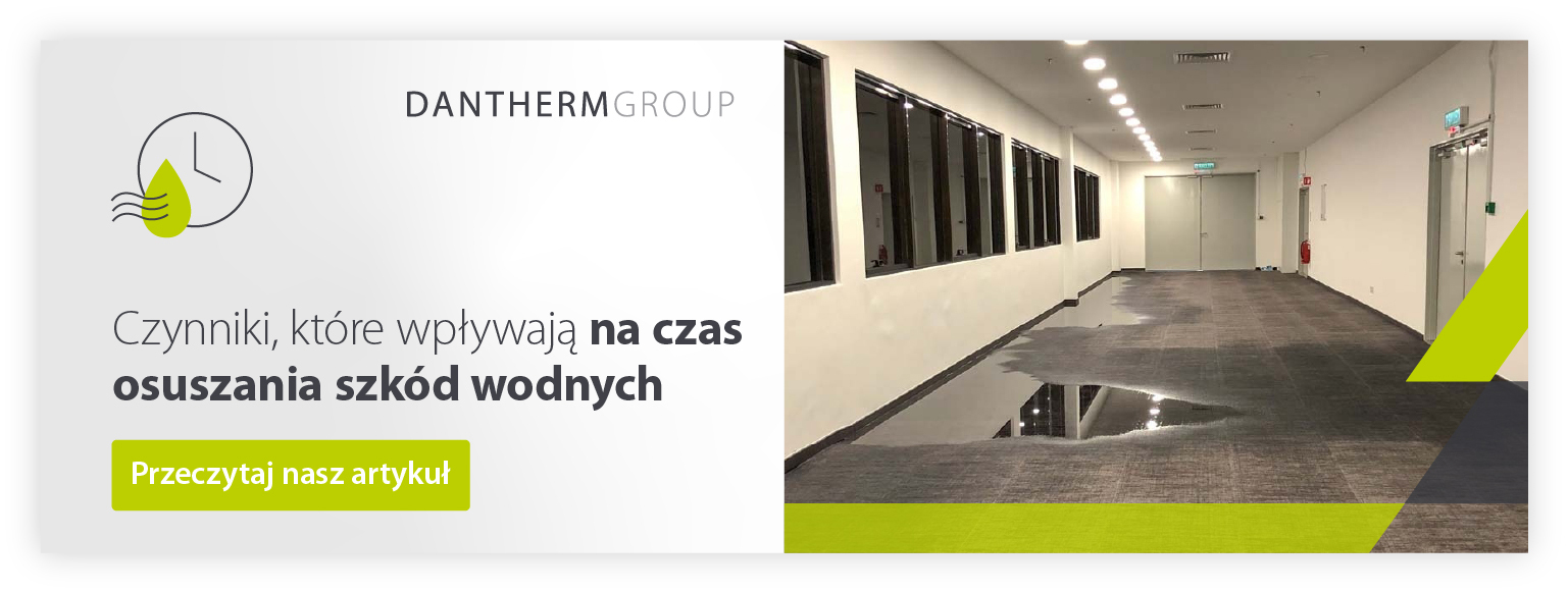 Czynniki wpływające na czas osuszania uszkodzeń spowodowanych przez wodę - link do artykułu Insight