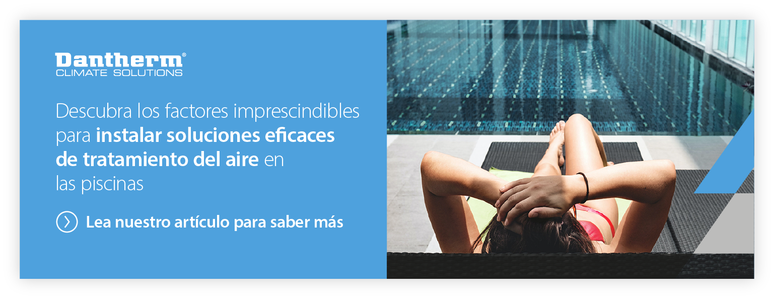 Imagen que enlaza con el artículo - factores imprescindibles para instalar soluciones eficaces de tratamiento del aire en las piscinas