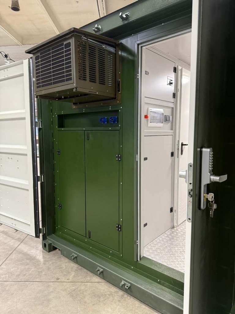 Dantherm AC-M5 MKII installed in container