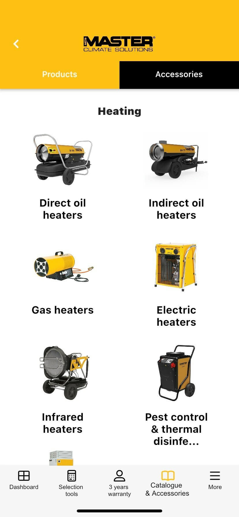 Master App Screenshot