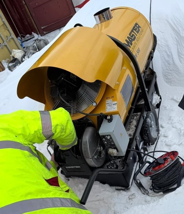 Heating for mining operation in Armenia