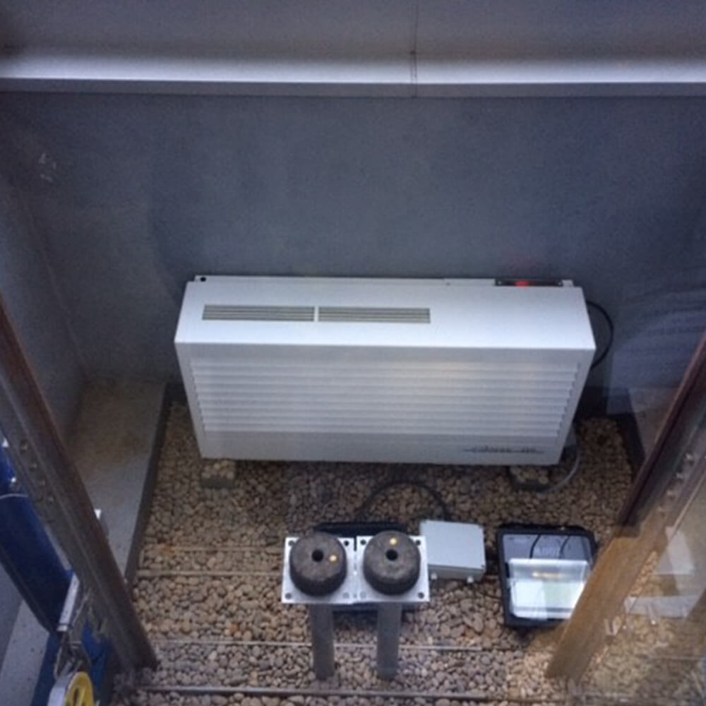 Calorex DH 75 Hausinstallation