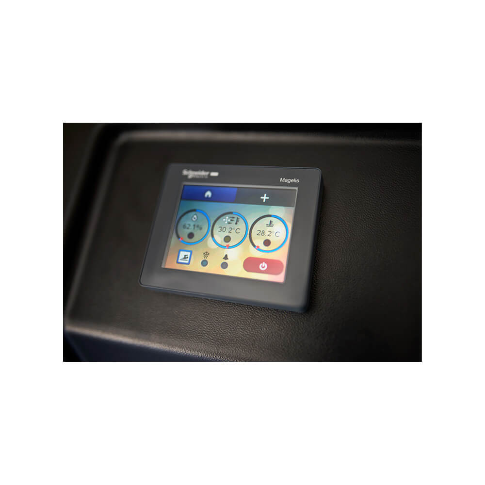 Calorex Variheat Touchscreen-Steuerung