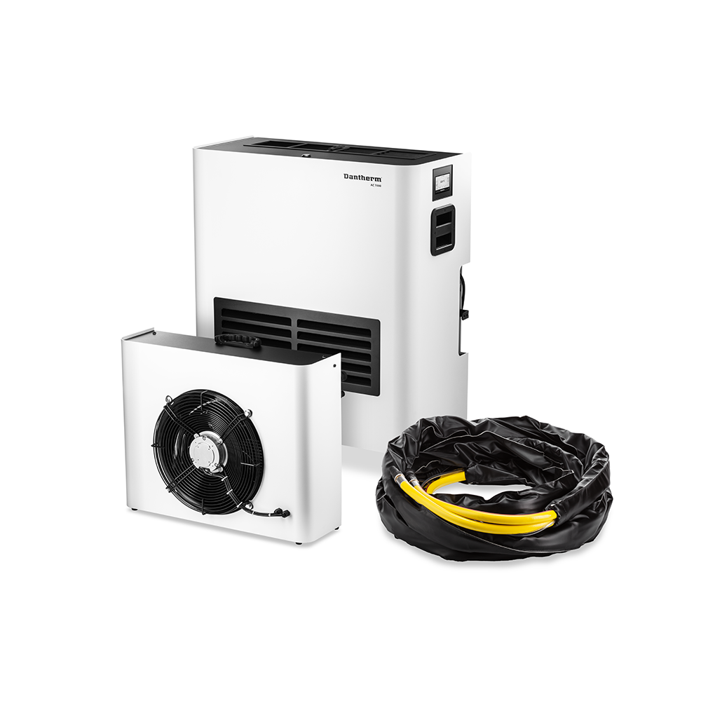 Dantherm AC 7000 air conditioner with hex
