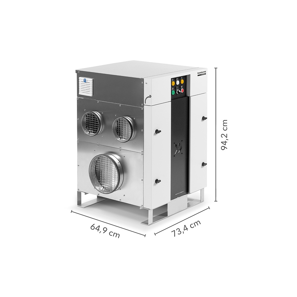 Dantherm TTR 1400 dimensions