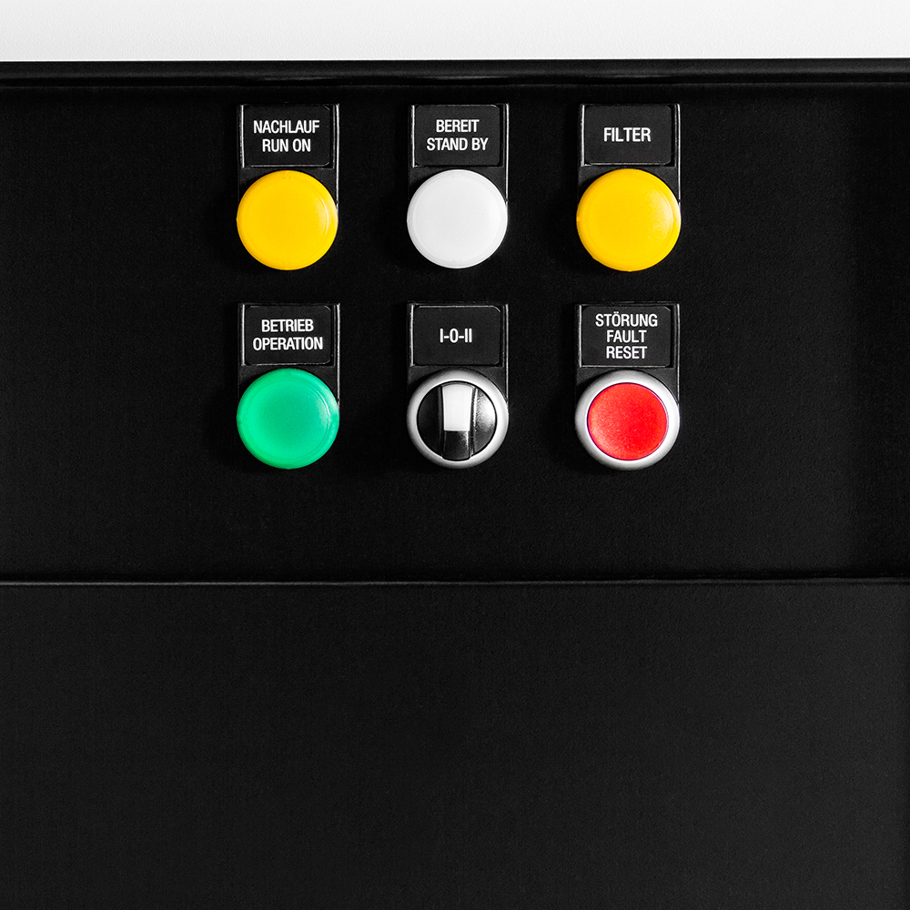 Dantherm TTR 3700 operation panel