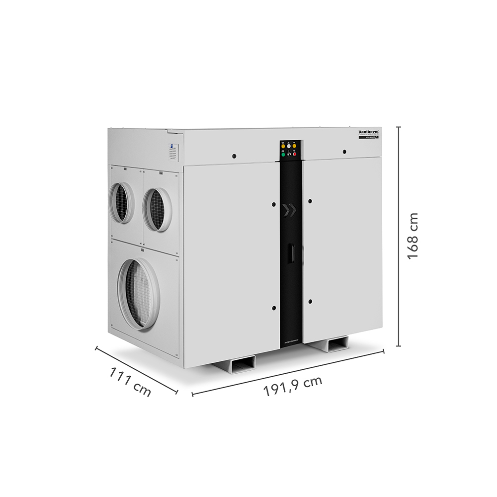 Dantherm TTR 8200 dimensions