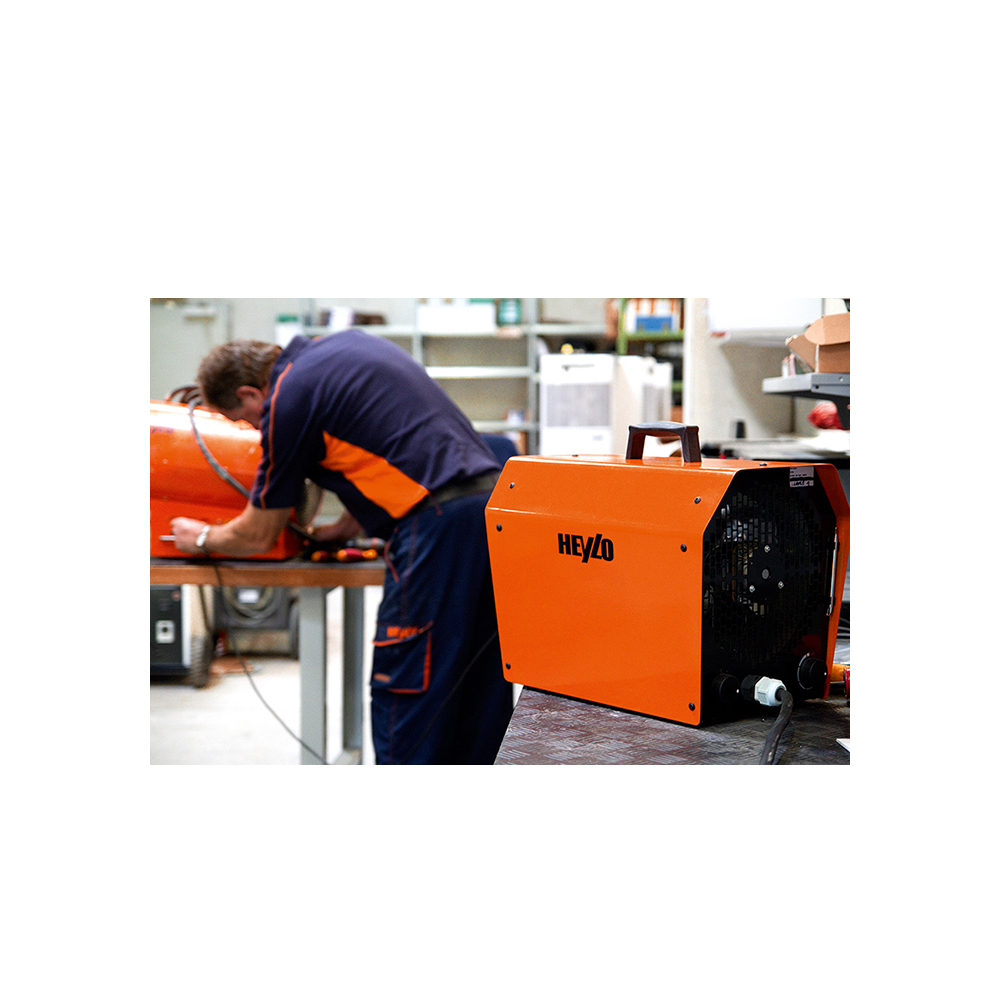 Heylo DE 9 XL utilisation en atelier