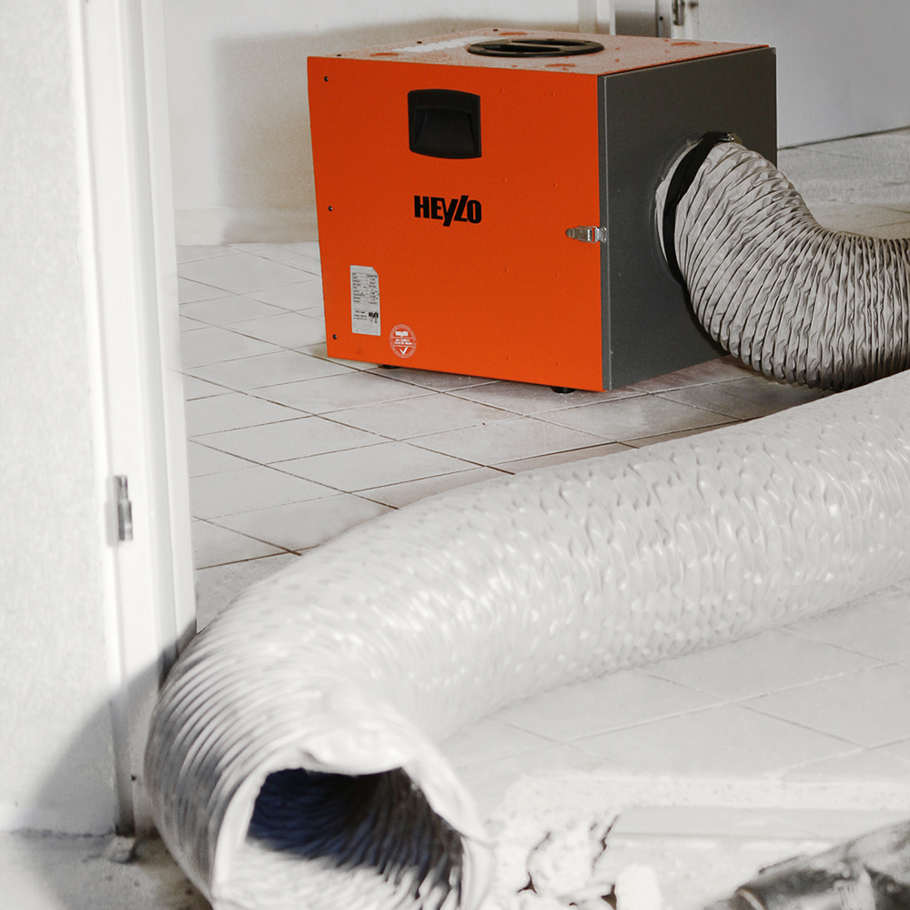 Heylo PF 1400 Purificatori d'aria in cantiere