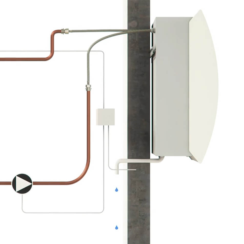 Installation of Dantherm LPHW heating coil for CDP dehumidifiers