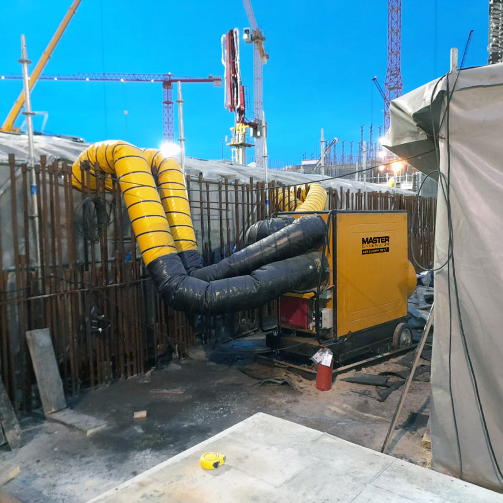 Master BV 690 construcción de carpas de calefacción Murmansk