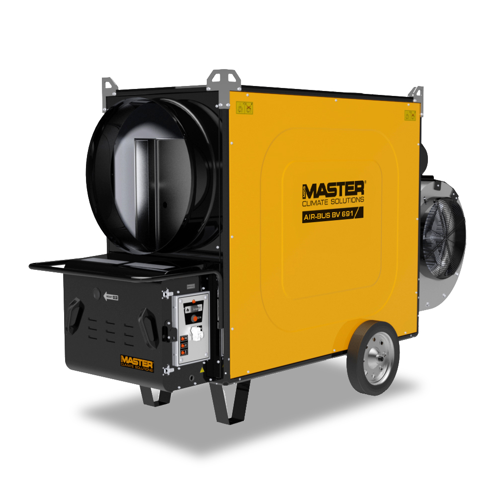 Master AIR-BUS BV 691: Powerful and mobile heating