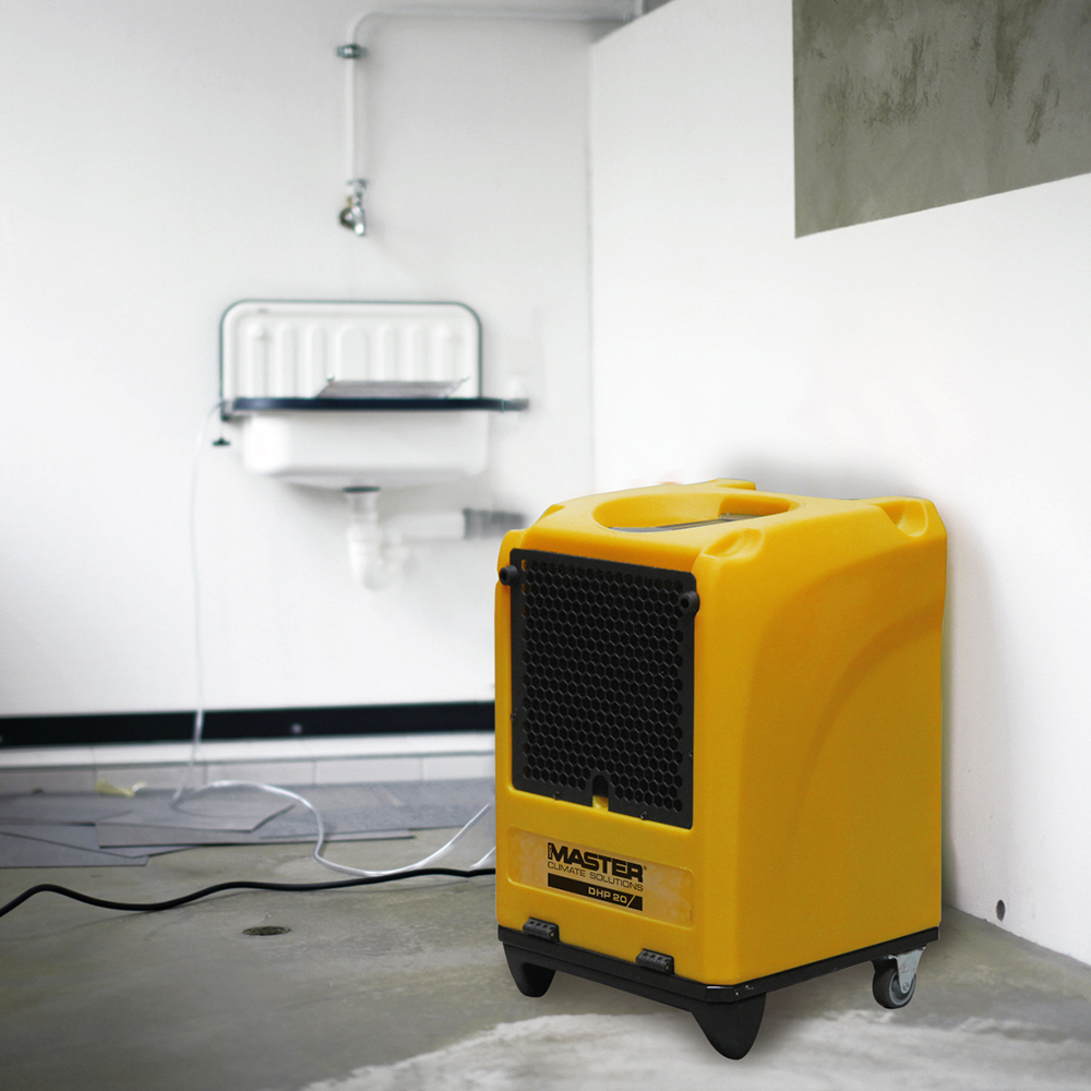Master DHP 20 dehumidifier water damage