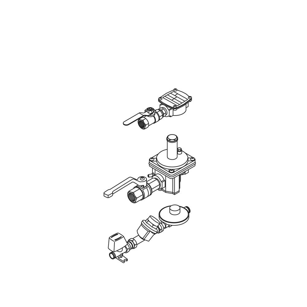 Sovelor AGSX AGVX raccordements gaz