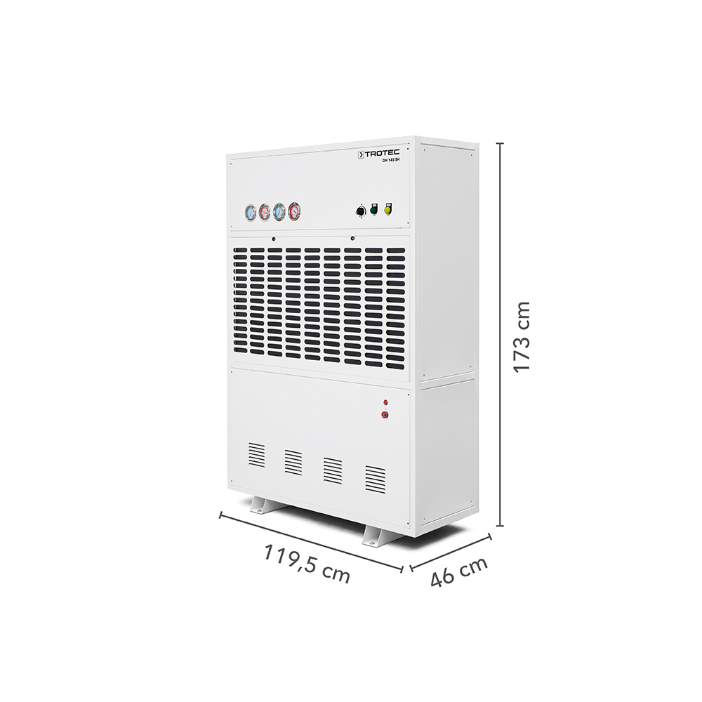 Trotec DH 145 S dimensions