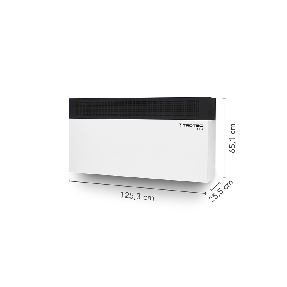Trotec DH 60 dimensions