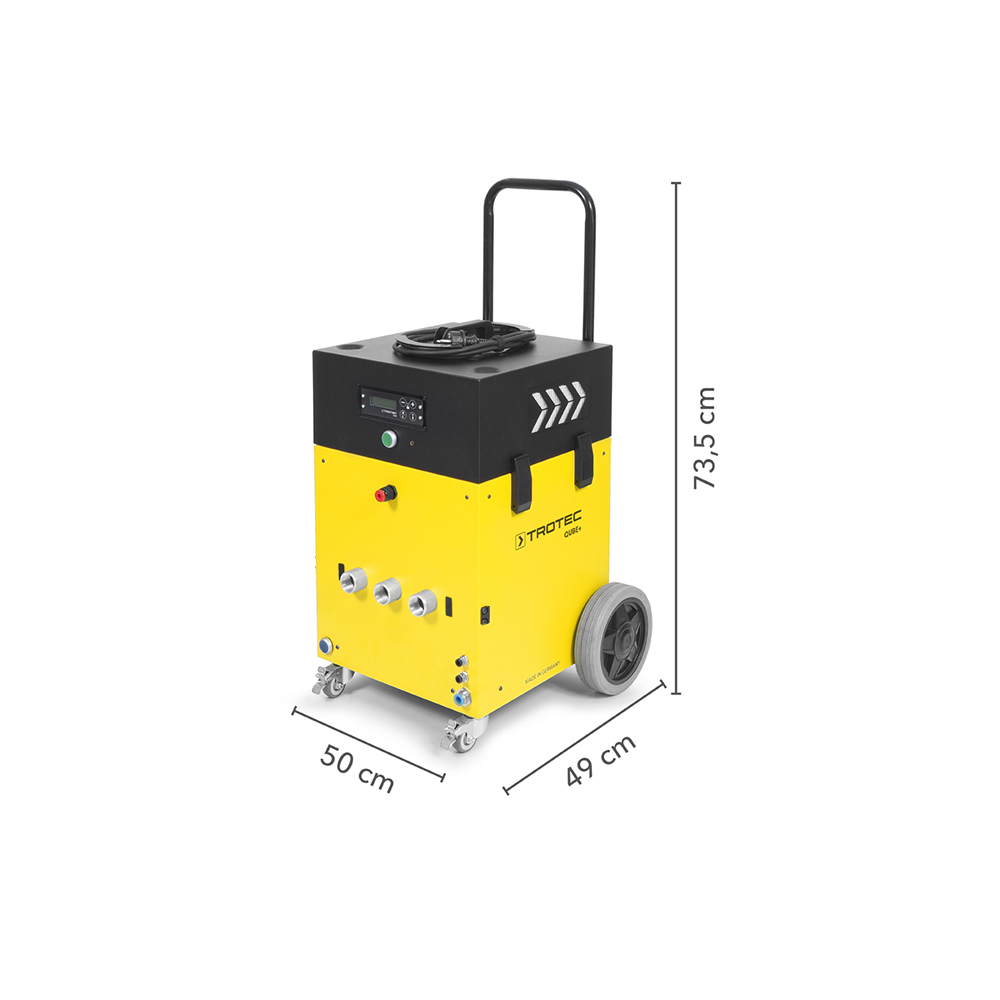 Trotec Qube+ dimensioni
