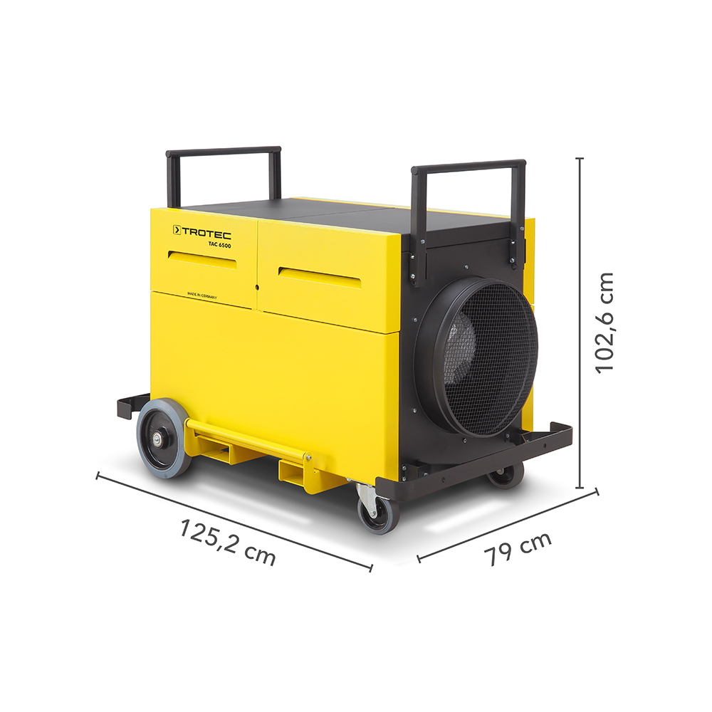 Trotec TAC 6500 dimensions