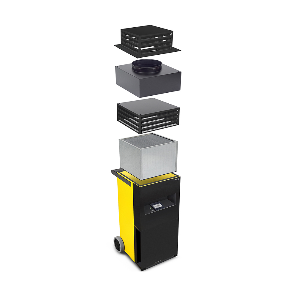 Trotec TAC XT 18 components
