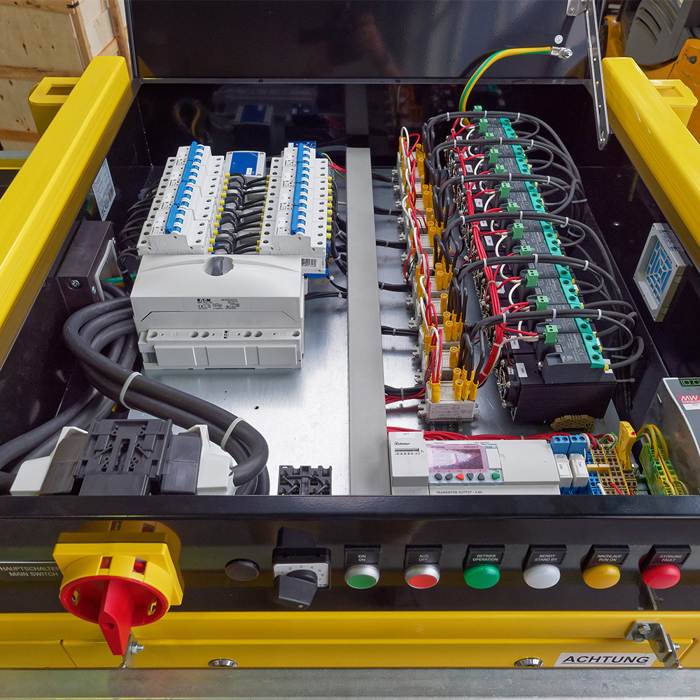 Trotec TEH 400 inside view